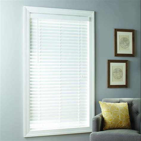 Arrives by Fri, Mar 8 Buy ARLO BLINDS Faux Wood Blind with Crown Valance - 29 1/2"W x 73"H, White, Cordless 2” Slat Horizontal Blind - for Kitchen, Bedroom, Living Room, Doors at Walmart.com